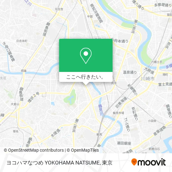 ヨコハマなつめ YOKOHAMA NATSUME地図