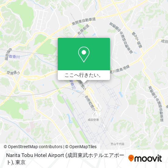 Narita Tobu Hotel Airport (成田東武ホテルエアポート)地図