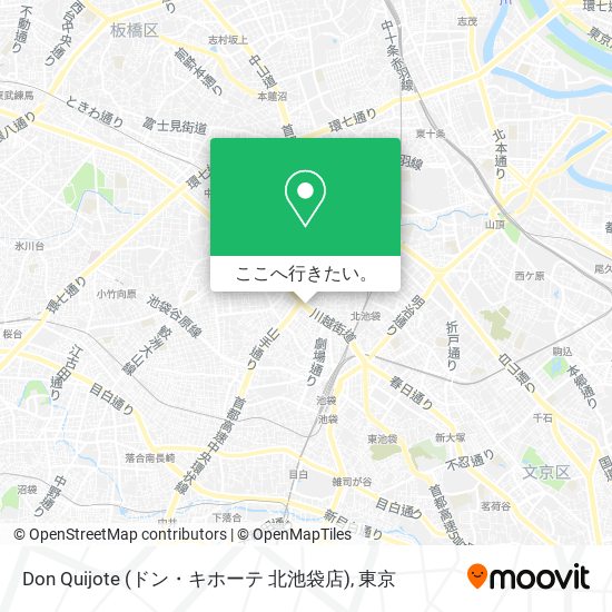 Don Quijote (ドン・キホーテ 北池袋店)地図