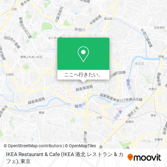 IKEA Restaurant & Cafe (IKEA 港北 レストラン & カフェ)地図