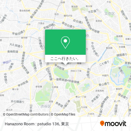 Hanazono Room : pstudio 136地図