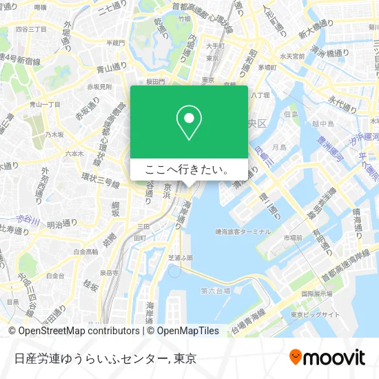 日産労連ゆうらいふセンター地図