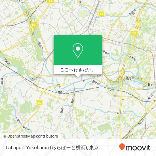 LaLaport Yokohama (ららぽーと横浜)地図