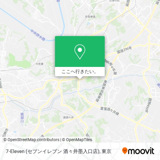7-Eleven (セブンイレブン 酒々井墨入口店)地図