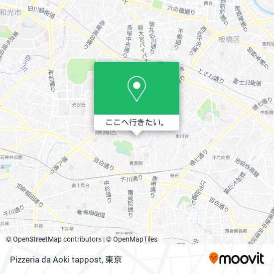 Pizzeria da Aoki tappost地図