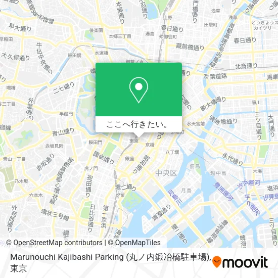 Marunouchi Kajibashi Parking (丸ノ内鍛冶橋駐車場)地図