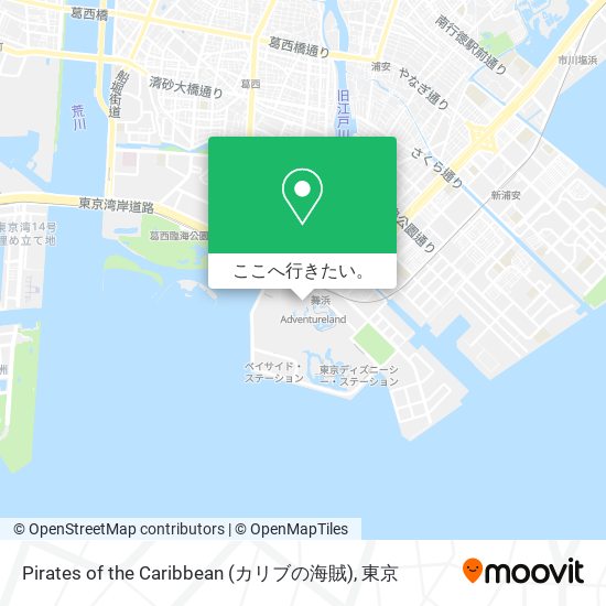 Pirates of the Caribbean (カリブの海賊)地図