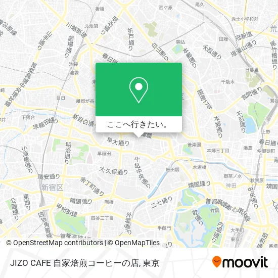 JIZO CAFE 自家焙煎コーヒーの店地図