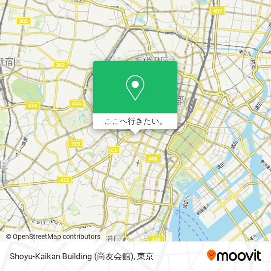 Shoyu-Kaikan Building (尚友会館)地図