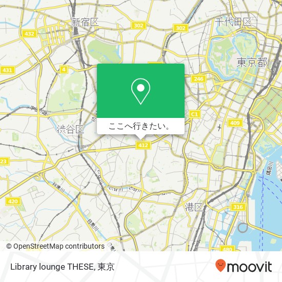 Library lounge THESE地図