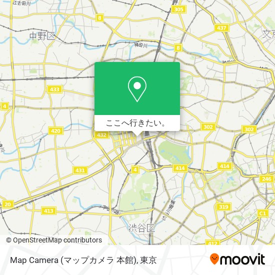 Map Camera (マップカメラ 本館)地図