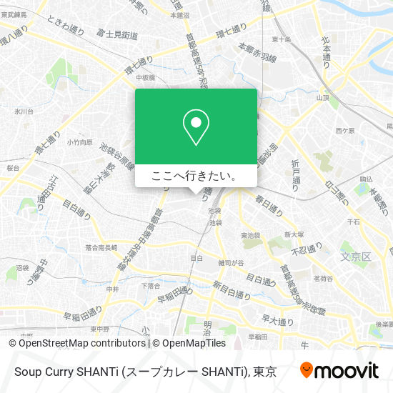 Soup Curry SHANTi (スープカレー SHANTi)地図