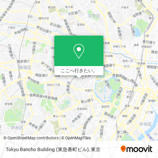 Tokyu Bancho Building (東急番町ビル)地図