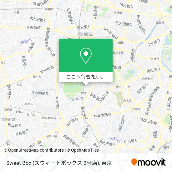 Sweet Box (スウィートボックス 2号店)地図