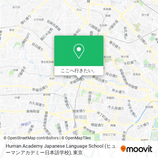 Human Academy Japanese Language School (ヒューマンアカデミー日本語学校)地図