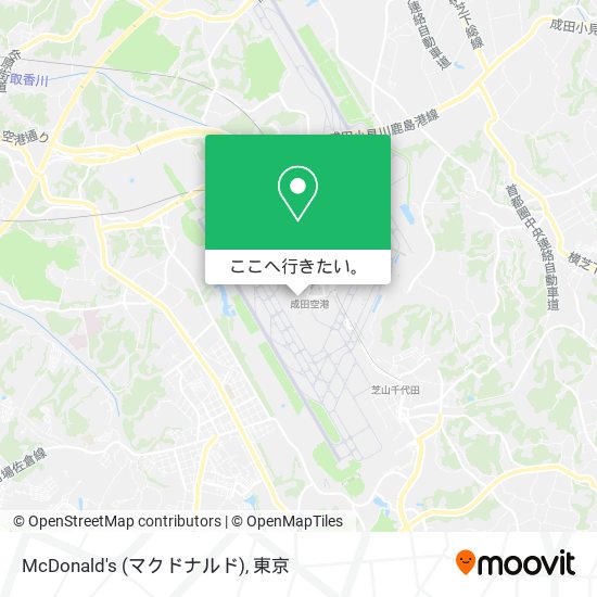 McDonald's (マクドナルド)地図