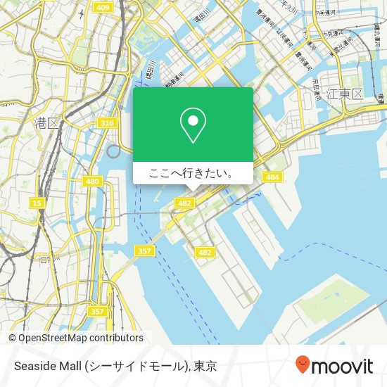 Seaside Mall (シーサイドモール)地図