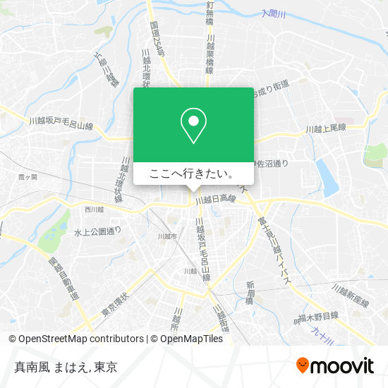 真南風 まはえ地図