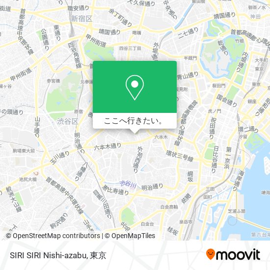 SIRI SIRI Nishi-azabu地図