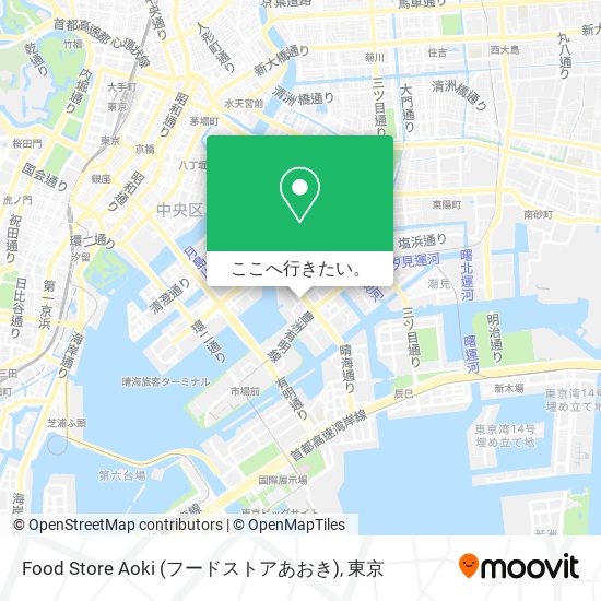 Food Store Aoki (フードストアあおき)地図