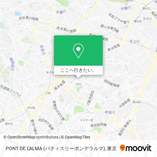 PONT DE L'ALMA (パティスリーポンデラルマ)地図