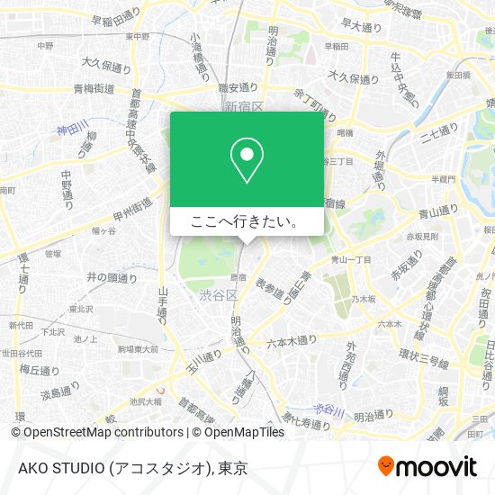 AKO STUDIO (アコスタジオ)地図