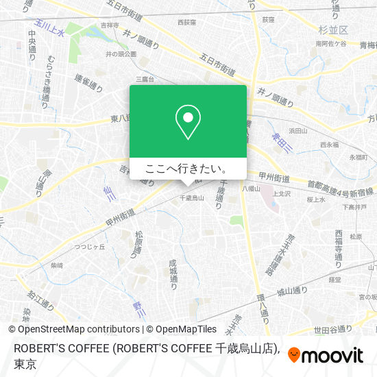 ROBERT'S COFFEE地図