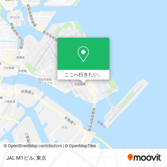 JAL M1ビル地図