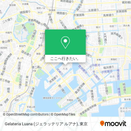 Gelateria Luana (ジェラッテリア ルアナ)地図