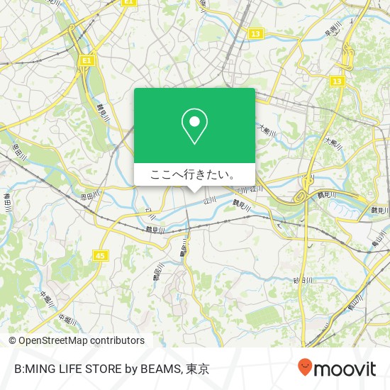 B:MING LIFE STORE by BEAMS地図