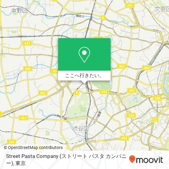 Street Pasta Company (ストリート パスタ カンパニー)地図