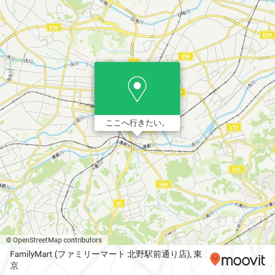 FamilyMart (ファミリーマート 北野駅前通り店)地図