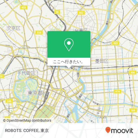 ROBOTS. COFFEE地図