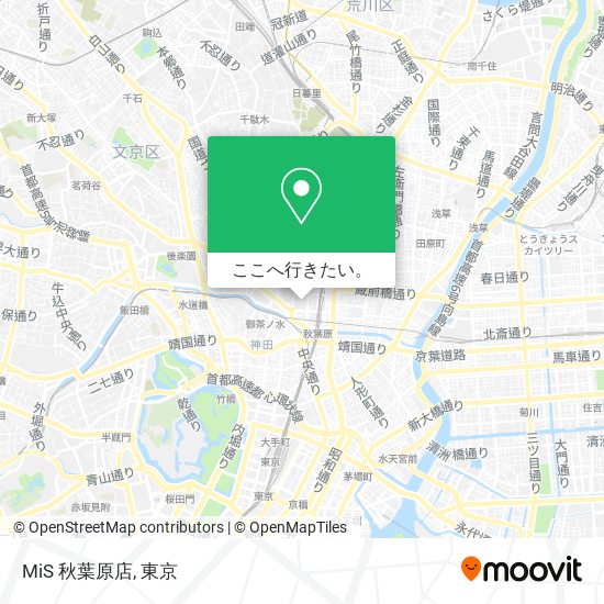 MiS 秋葉原店地図