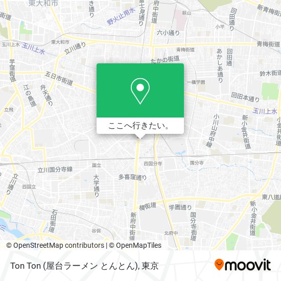 Ton Ton (屋台ラーメン とんとん)地図