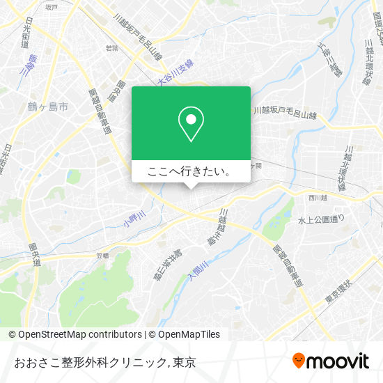 おおさこ整形外科クリニック地図