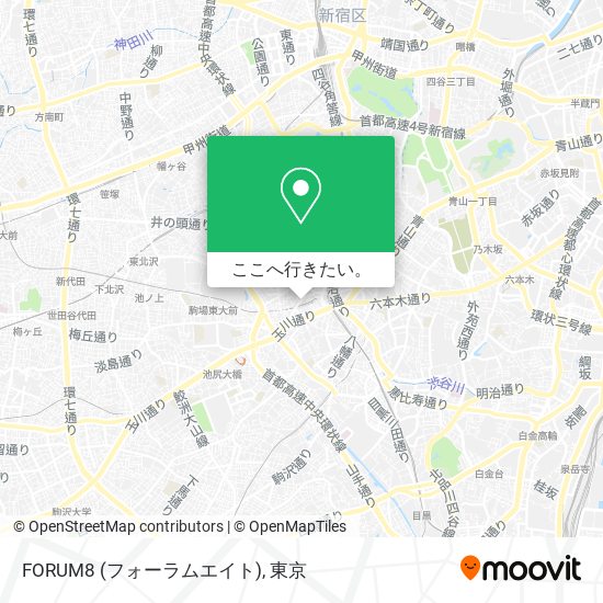FORUM8 (フォーラムエイト)地図