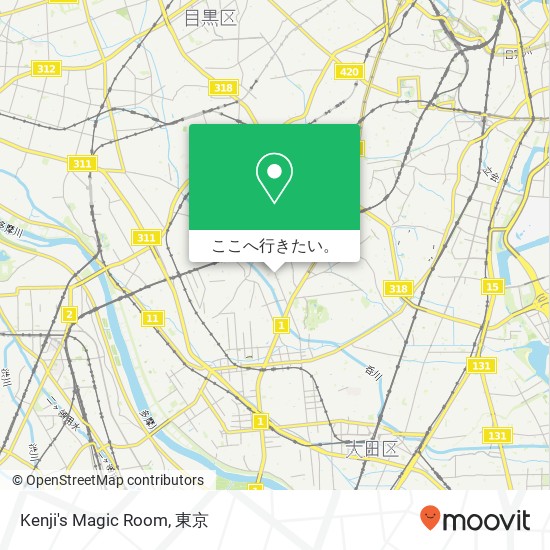 Kenji's Magic Room地図