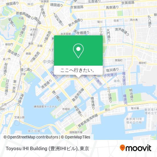 Toyosu IHI Building (豊洲IHIビル)地図