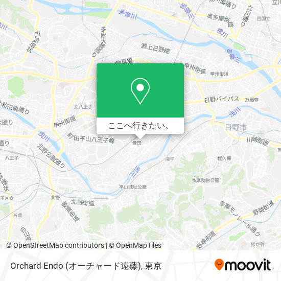 Orchard Endo (オーチャード遠藤)地図