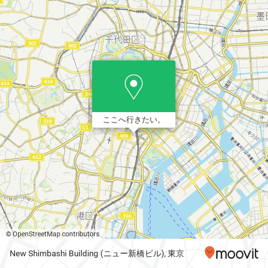 New Shimbashi Building (ニュー新橋ビル)地図