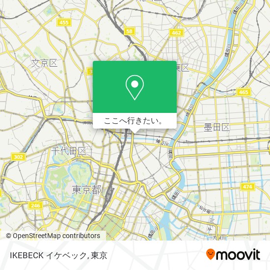 IKEBECK イケベック地図