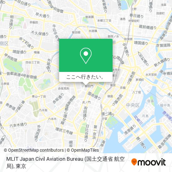 MLIT Japan Civil Aviation Bureau (国土交通省 航空局)地図