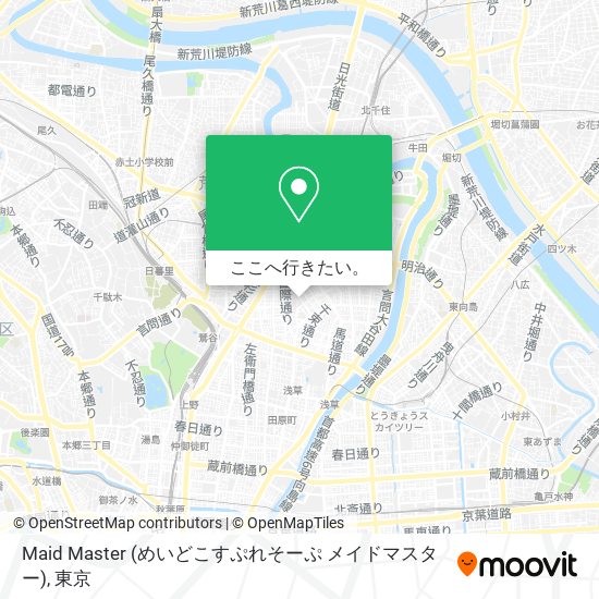 Maid Master (めいどこすぷれそーぷ メイドマスター)地図