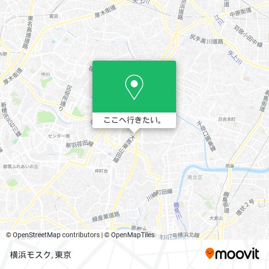 横浜モスク地図