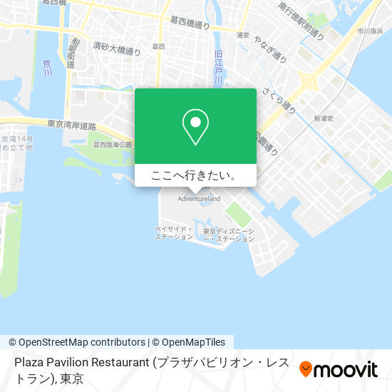 Plaza Pavilion Restaurant (プラザパビリオン・レストラン)地図