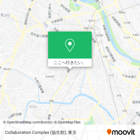 Collaboration Complex (協生館)地図