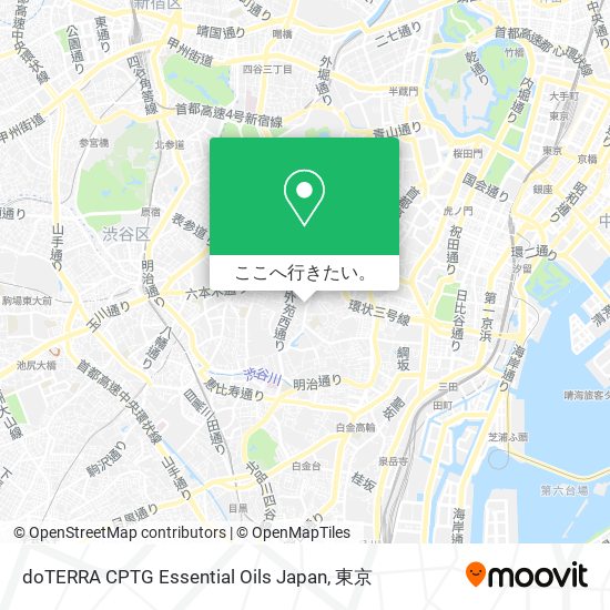 doTERRA CPTG Essential Oils Japan地図