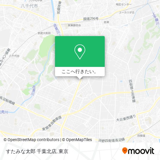 すたみな太郎 千葉北店地図