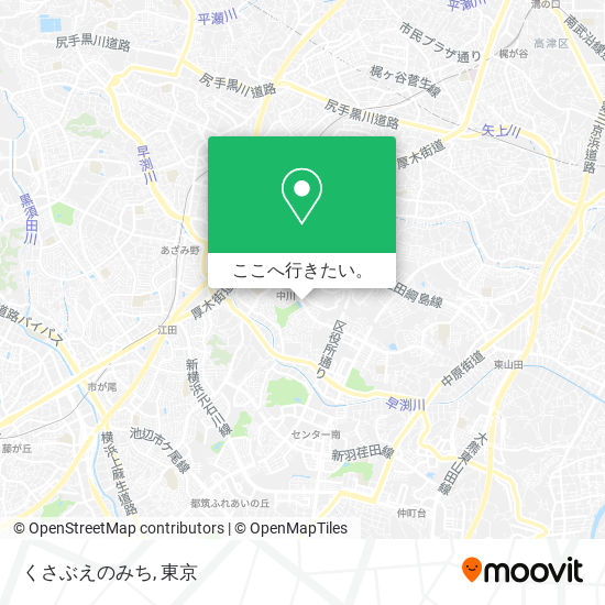 くさぶえのみち地図